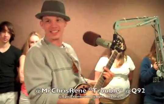 Chris Rene  Trouble  Acoustic Video