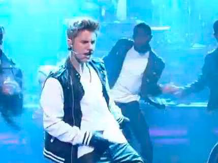 Justin Bieber  Boyfriend  David Letterman