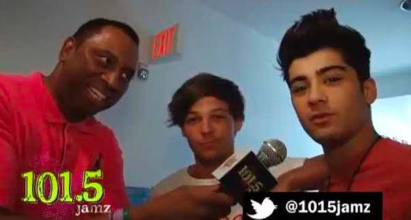 One Direction  Backstage Interview with 101 5 Jamz  Video