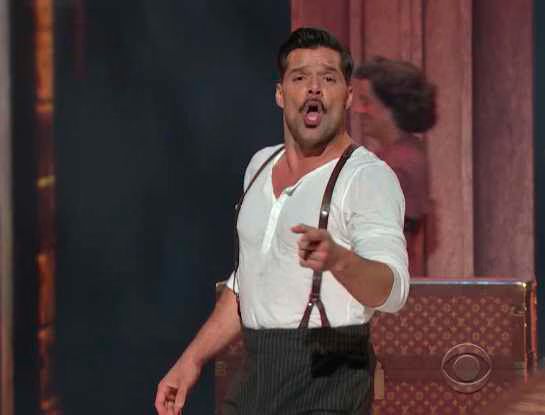 Tony Awards 2012  Ricky Martin  Evita  Video
