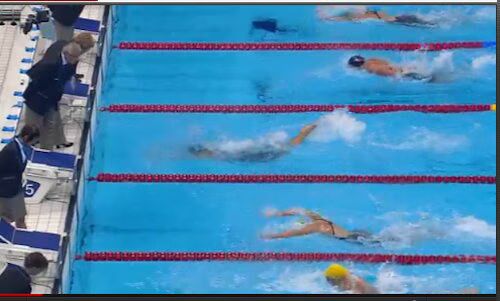 Dana Vollmer wins Gold for United States - Women's 100m Butterfly - London 2012 Olympics - Medal Results