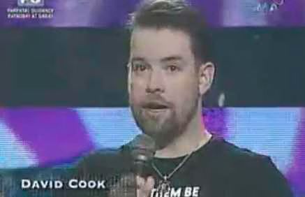 David Cook in the Philippines - Videos.jpg David Cook in the Philippines Videos
