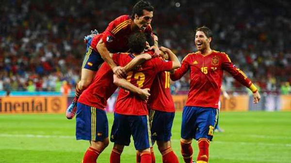 Euro 2012 Final  Spain 4 Italy 0
