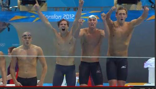 France Wins Gold - Men's 4x100m Freestyle - London 2012 Olympics - Medal Results