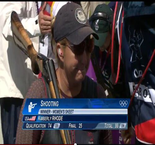 Kim Rhodes - 2012 Olympics
