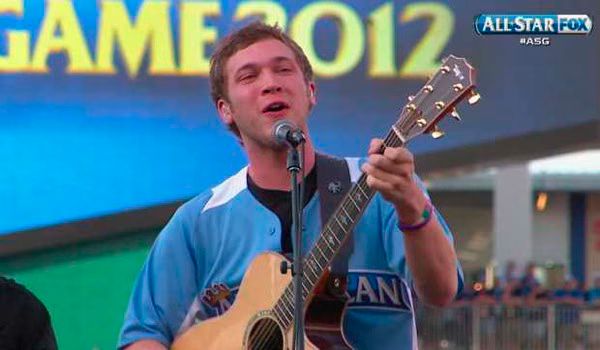 Phillip Phillips  Home  MLB All Star Game 2012  Video