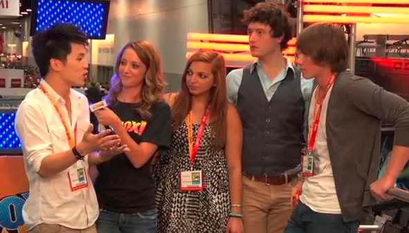 The Glee Project  Interviews at Comic Con  Video