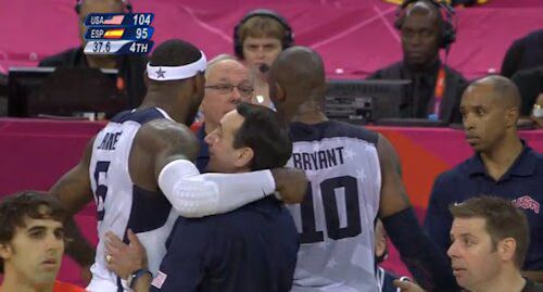 Basketball Coach K