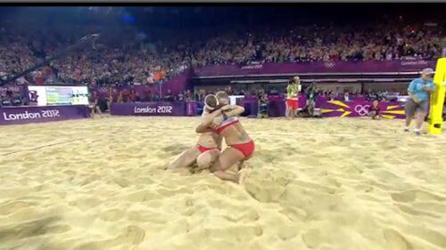 Beach Volleyball Celebration Beach Volleyball Celebration