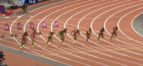 Carmelita Jeter Wins Silver Medal - Women's 100m - London 2012 Olympics - Medal Results