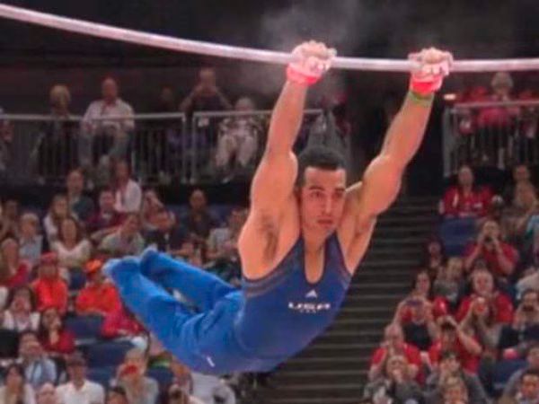 Danell Leyva Horizontal High Bar Olympics