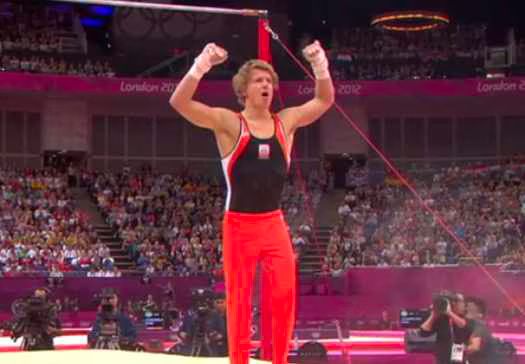 Epke Zonderland Horizontal Bar Olympics