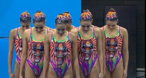 Eygpt Synchro Swimming