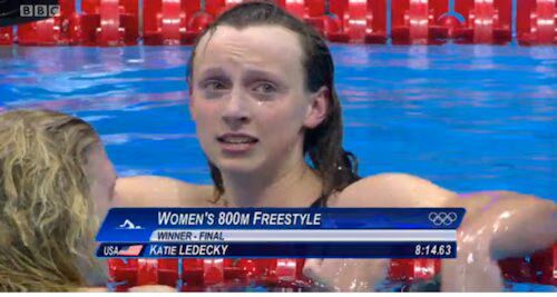 Katie Ledecky Wins Gold Medal - Women's 800m Freestyle - London 2012 Olympics - Medal Results