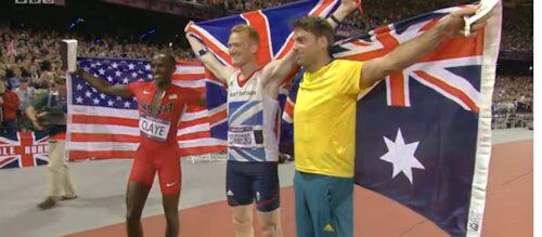 Long Jump Celebration