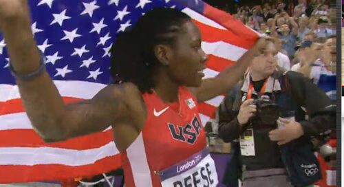 Long Jump Celebration
