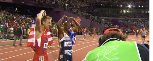 Men's 10000m Celebration Men's 10000m Celebration