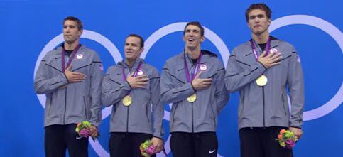 Men's 4x100 Relay Medal