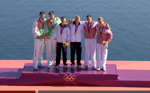 Men's C-2 Medals