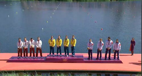 Men's K-4 Medals