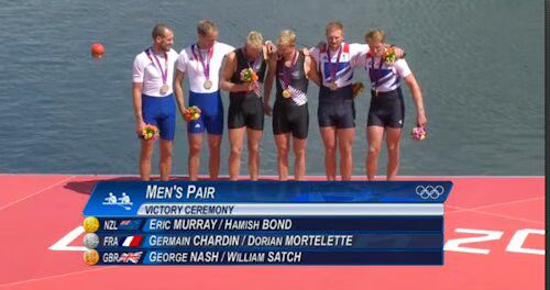 Men's Pair Medals Men's Pair Medals