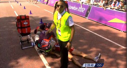 Men's Race Walk Exhaustion