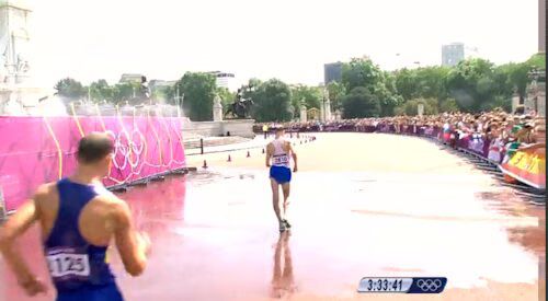 Men's Race Walk Shower
