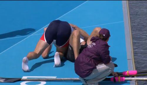 Men's Single Sculls Celebration