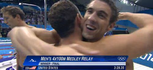 Michael Phelps Wins Gold in his Final Olympic Race - Men's 4x100 Medley Relay - London 2012 Olympics - Medal Results