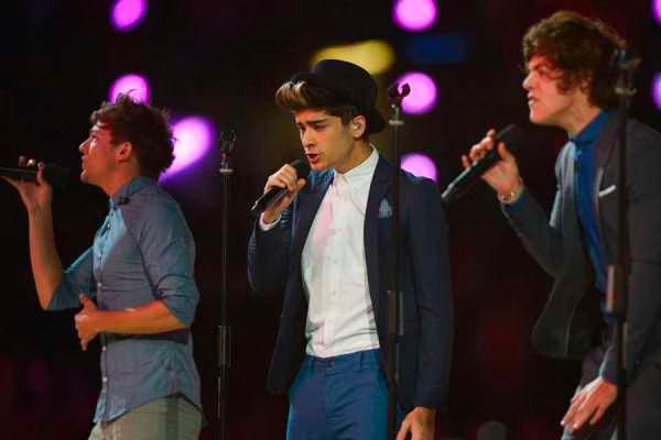 One Direction Olympics Closing Ceremony