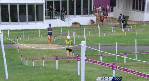 Pentathlon Running