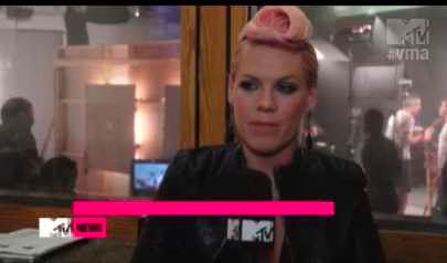 Pink to perform at 2012 VMAs