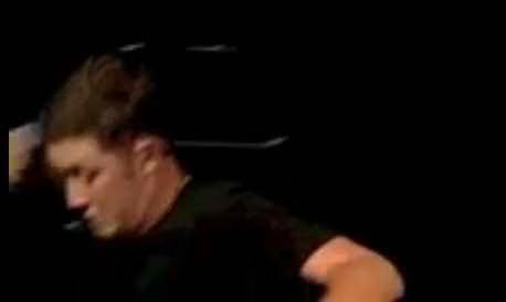 Scotty McCreery falls off stage  Video