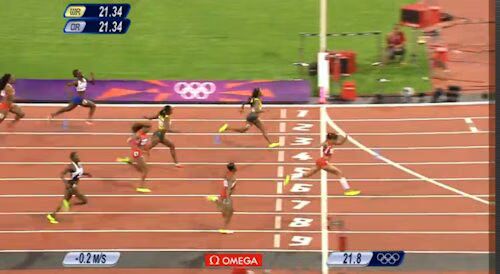 Women's 200m Sprint - London 2012 Olympics - Results