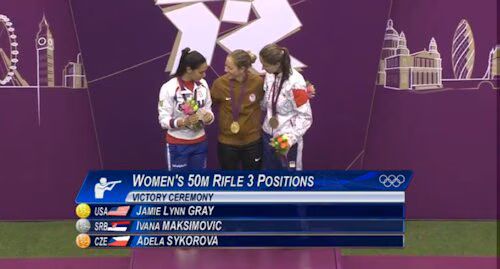 Women's 50m Rifle Medals