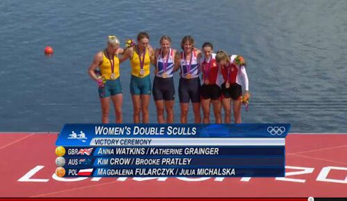 Women's Double Scull Medals