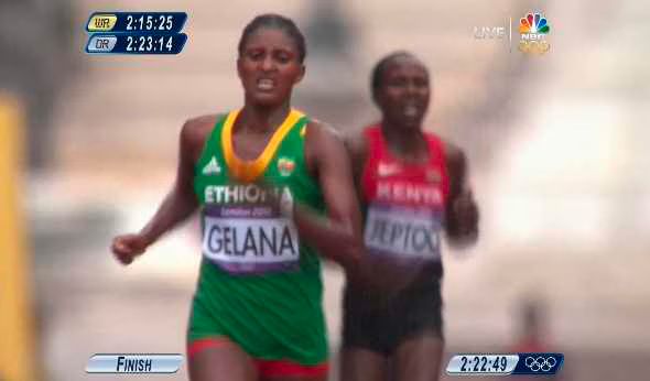 Women s Marathon Winner
