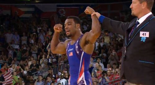 Wrestling 74kg winner Wrestling 74kg winner