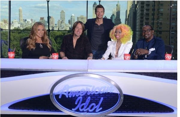 American Idol Season 12 Judges Table  Photo