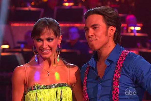 Apolo Anton Ohno and Karina Smirnoff  Cha Cha Cha  Dancing with the Stars