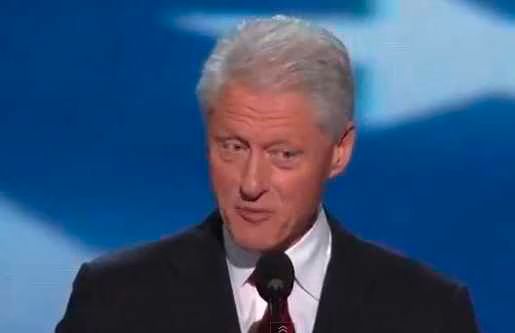 Bill Clinton at DNC  Video