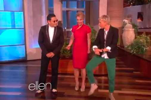 Britney Spears  Gangnam Style on Ellen  Video
