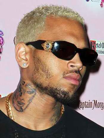 Chris Brown  Battered Woman Tattoo  Photo