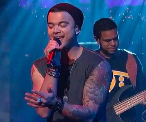 Guy Sebastian and Lupe Fiasco  Battle Scars  David Letterman