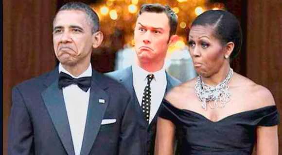 Joseph Gordon Levitt Photobombs The Obamas  CONAN  Video