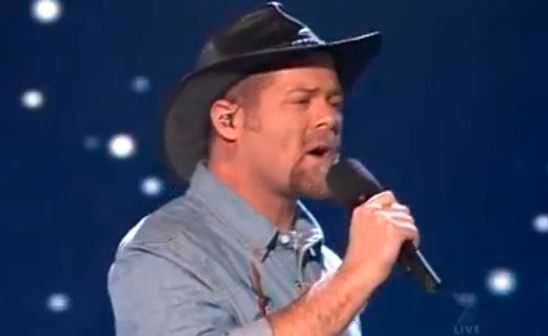 Justin Standley  Father and Son  The X Factor Australia  Live Show 1