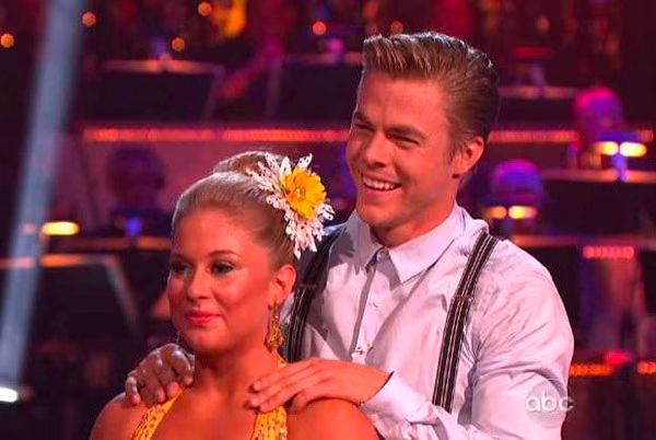 Shawn Johnson and Derek Hough  Foxtrot  Dancing with the Stars