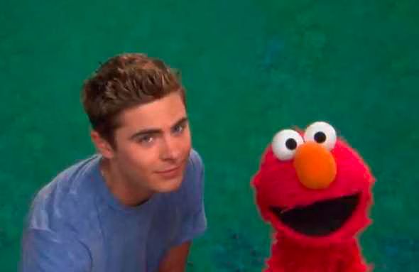 Zac Efron teaches Elmo  Patience  Sesame Street  Video