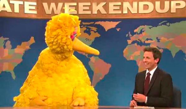 Big Bird  SNL Weekend Update  Video