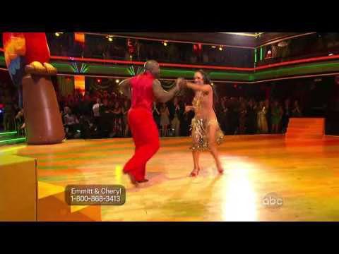 Emmitt Smith and Cheryl Burke  Samba  Dancing with the Stars